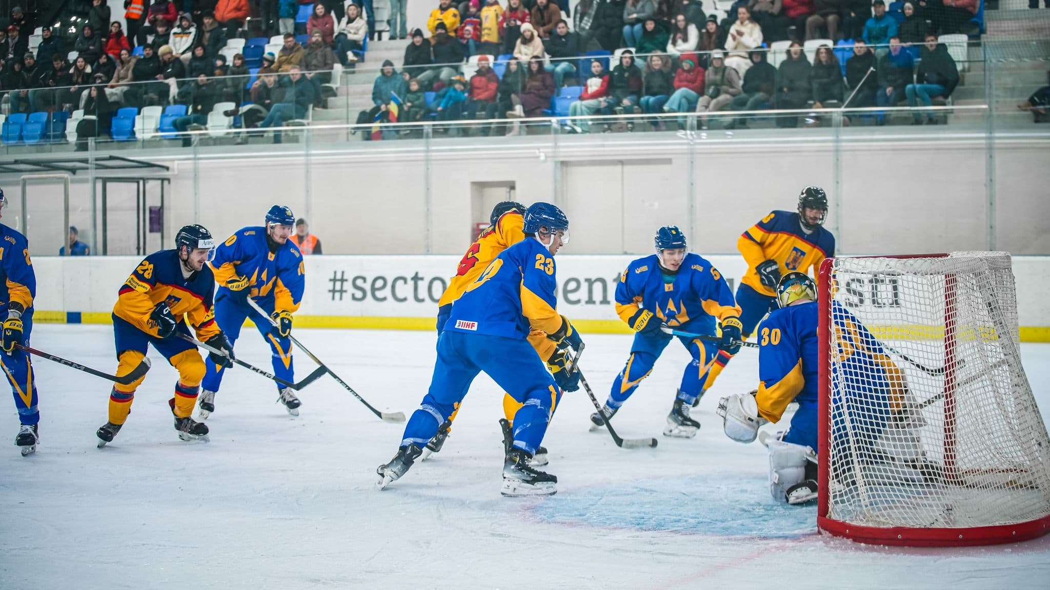 Trei înfrângeri la limită, una în prelungiri, în meciurile cu Ucraina de la Berceni Arena